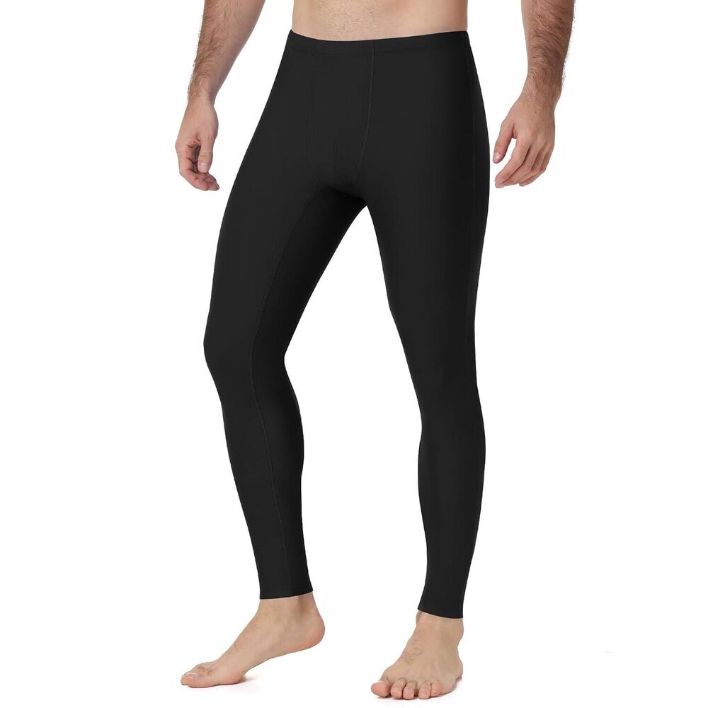 Men's Swim Leggings Long Surfing Pants UPF 50+ Sun Protection UV Pants